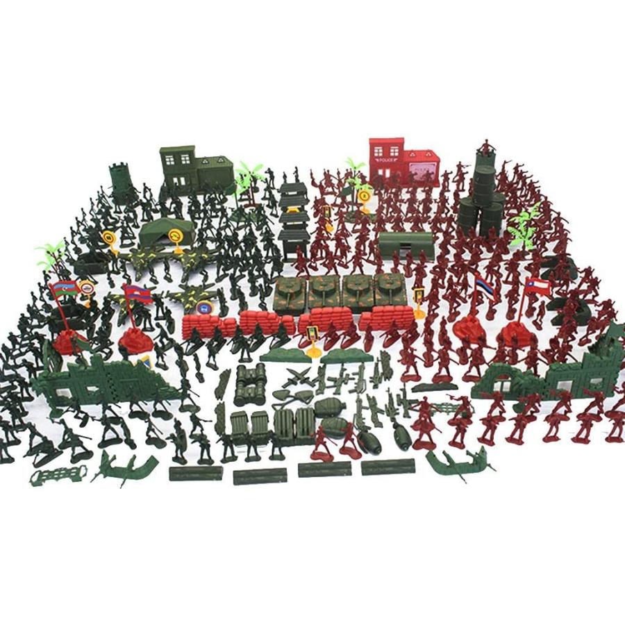 新入荷アイテム Colcolo 330ピース/個おもちゃの兵隊プラスチックフィギュア子供のためのクリスマスプレゼント