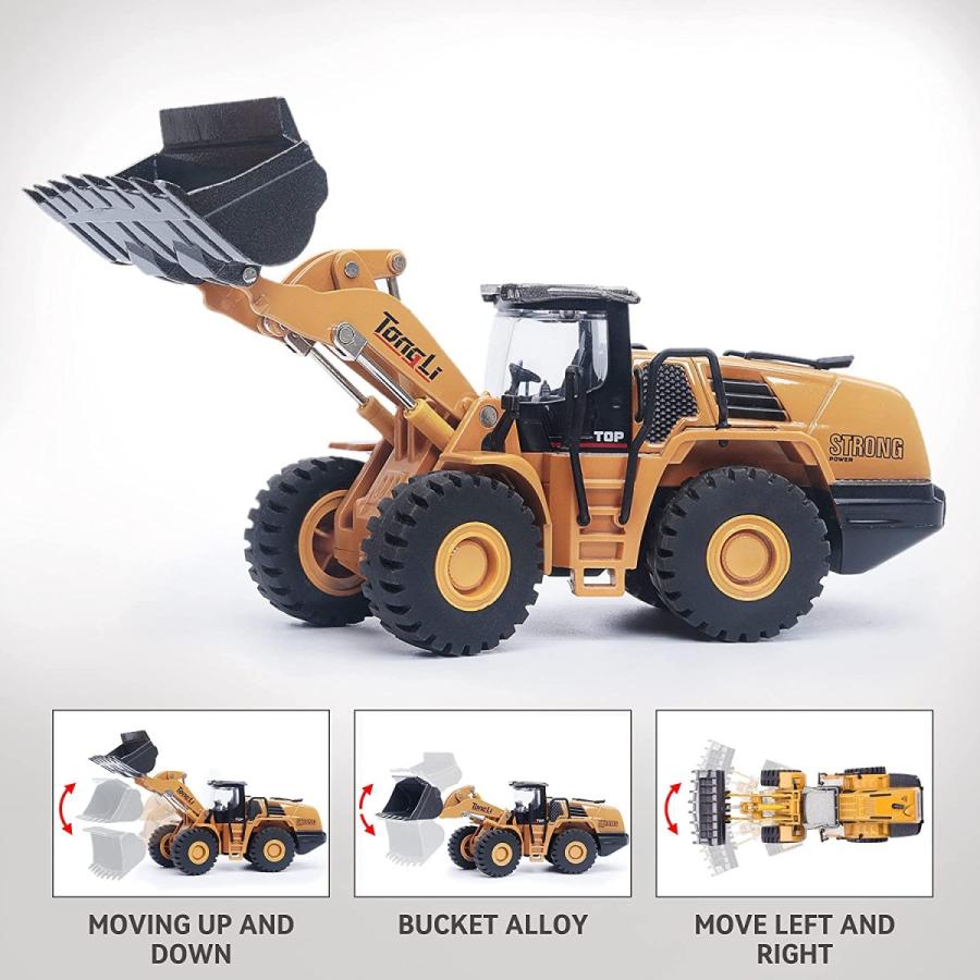 TongLi 屋内 1:50スケール 静止モデル メタルダイカスト構造 おもちゃ 移動可能な亜鉛合金車両 装飾とコレクション用 (1:50スーツ) TongLi 屋内 50スケール 静止モデル メタルダイカスト構造 おもちゃ 移動可能な亜鉛合金車両 装飾とコレクション用 50スーツ