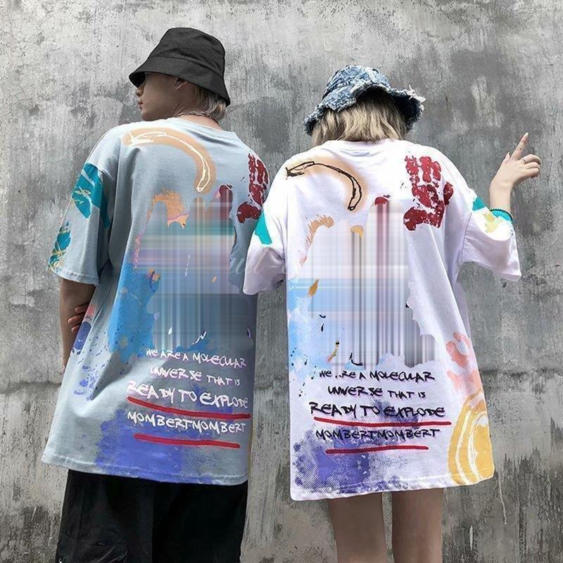 当店限定販売 Tシャツ メンズ レディース タイダイ柄 半袖 夏 トップス ゆるい 韓国ファッション 原宿系 ヒップホップ ダンス カジュアル ストリート風 個性的 Aynaelda Com