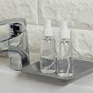 スプレーボトル アルコール対応 100ml/50ml/30ml 10本セット 熱中症対策　霧吹き　在庫あり　空ボトル 詰替ボトル 携帯用 透明 キャップ付 化粧水 小分けボトル |  | 02