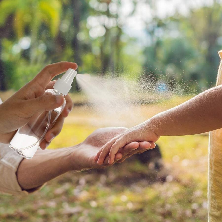 スプレーボトル アルコール対応 100ml/50ml/30ml 10本セット 熱中症対策　霧吹き　在庫あり　空ボトル 詰替ボトル 携帯用 透明 キャップ付 化粧水 小分けボトル |  | 04