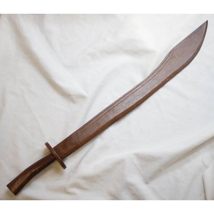 カンフー武具・木製青龍刀2（柳葉刀） 重量約400gタイプ :ms140706a02:横浜中華街イーストウェーブ - 通販 - Yahoo!ショッピング