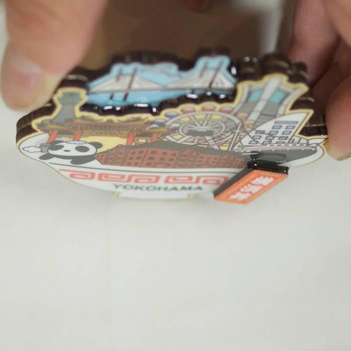 横浜中華街 みなとみらいエリア イラスト木製マグネット 横浜丼 Msa12 イーストウェーブ 通販 Yahoo ショッピング