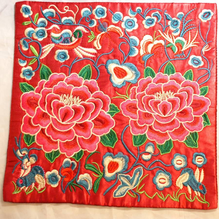 中華 刺繍 マット牡丹柄 模様 色柄7 Hrlujvpbwr Www 4dgelateria Com Br
