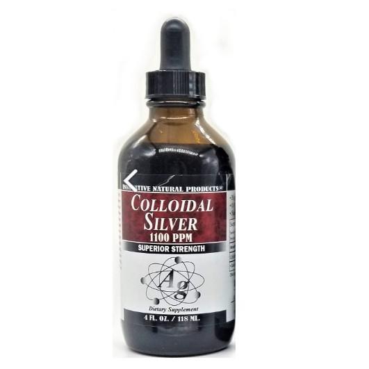 【絶対お徳 118ml入り】コロイダルシルバー 1100ppm 118ml 入り イノベイティブナチュラルプロダクツ社製