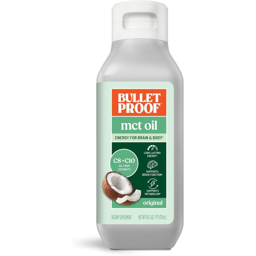 Bulletproof MCTオイル（C8 C10 MCT） オイル-16オンス(473ml 