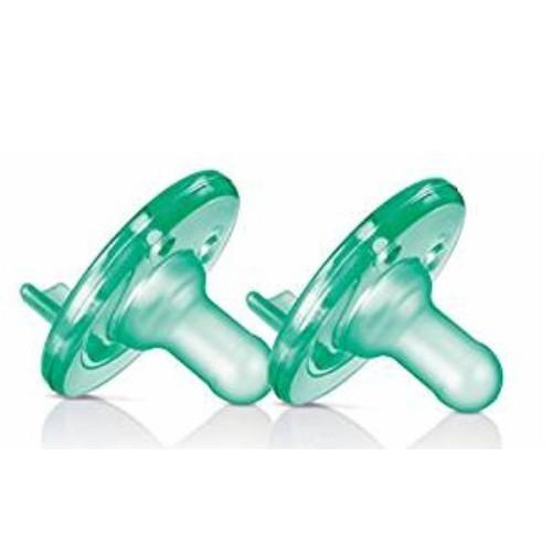 Philips フィリップス　Avent Soothie Pacifier　おしゃぶり 0‐3ヶ月用　グリーン2個入り｜eastwestshop｜02