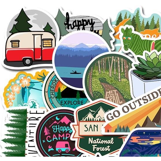 輸入品50枚セット インスタ アウトドアステッカー 防水ステッカー 海外 デカール ウォーターボトル ドリンクボトル スケボー スマホ シール セット 50枚 Stko イージーライフ 通販 Yahoo ショッピング