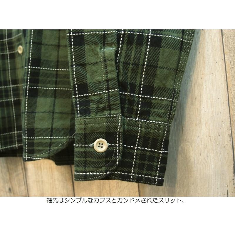 桃太郎ジーンズ 'Classic Fit'オリジナルチェックシャツ