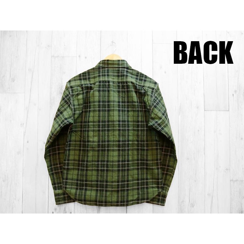 桃太郎ジーンズ　クラッシックフィット　オリジナルチェックシャツ　長袖 桃太郎ジーンズ 'Classic Fit'オリジナルチェックシャツ