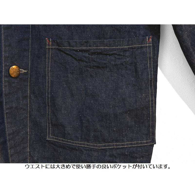 デニムカバーオール ダークブルー BLUE BLUE ダークデニム カバーオール サイズ1 【公式通販】