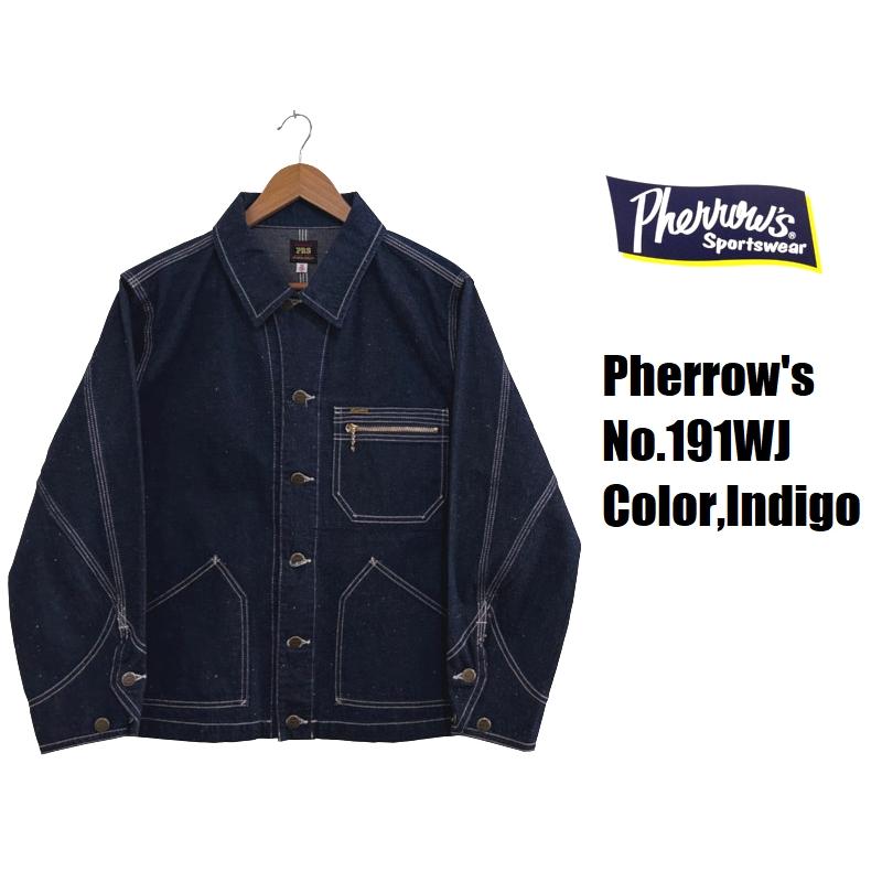 Pherrow's（フェローズ） '191'11ozデニムジャケット Pherrow's EASY