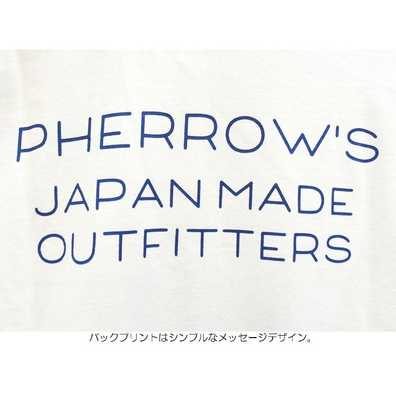 フェローズ 'Pherrow's'プリントロンＴ Pherrow's EASY NAVY 20W-PLT3 国産 日本製 長袖Tシャツ メンズ アメカジ｜easy-navy｜05