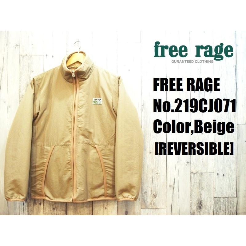 free rage（フリーレイジ） リバーシブルボアジャケット FREE RAGE