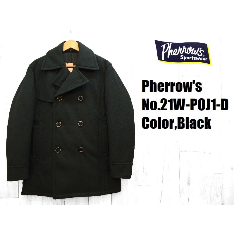 フェローズ ダウンファブリックピーコート Pherrow's EASY NAVY 21W