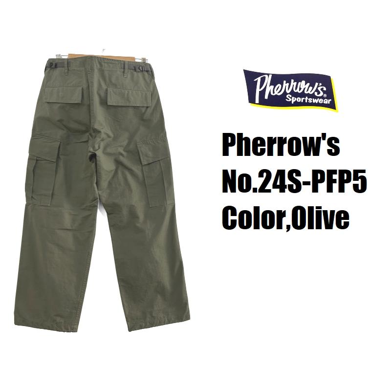 Pherrow's（フェローズ） リップストップカーゴパンツ Pherrow's EASY