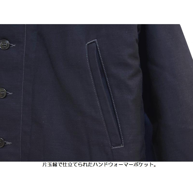 フェローズ 'NAVAL SHIP YARD'N-1デッキジャケット Pherrow's EASY NAVY 24W-P.N-1(Deco) ミリタリー 長袖 国産 日本製 メンズ アメカジ 送料無料の画像
