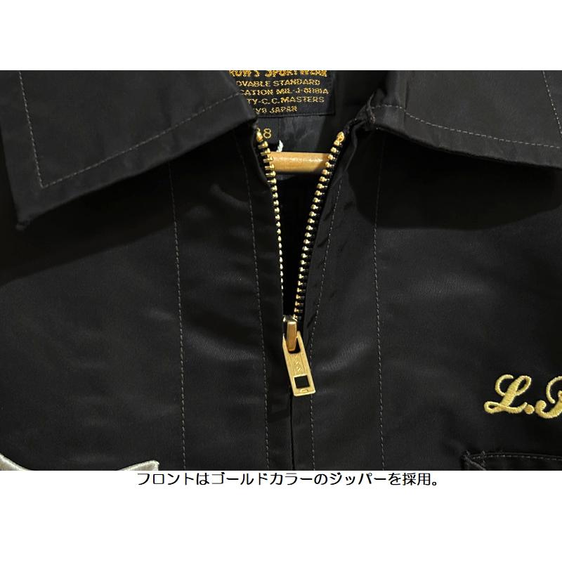 フェローズ 'L.Pherrow'ナイロンツアージャケット Pherrow's EASY NAVY 24W-PATJ1 コーチジャケット 長袖 国産 日本製 メンズ アメカジ 送料無料の画像