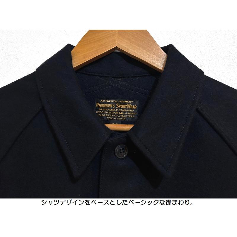 Pherrow's（フェローズ） 'Bill'53'ウールシャツジャケット Pherrow's