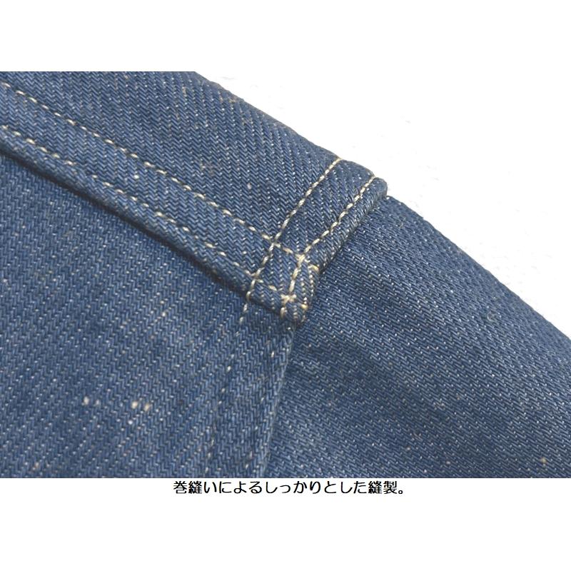 Pherrow's（フェローズ） 'U.S.NAVY'コットンリネンデニムシャツ