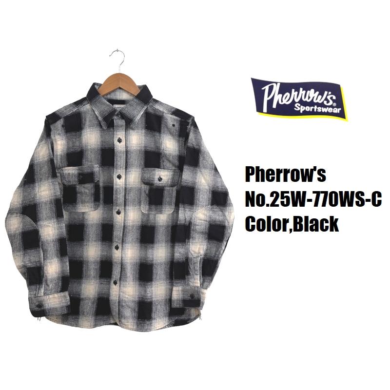 Pherrow's（フェローズ） '40年代モデルオンブレチェックシャツ
