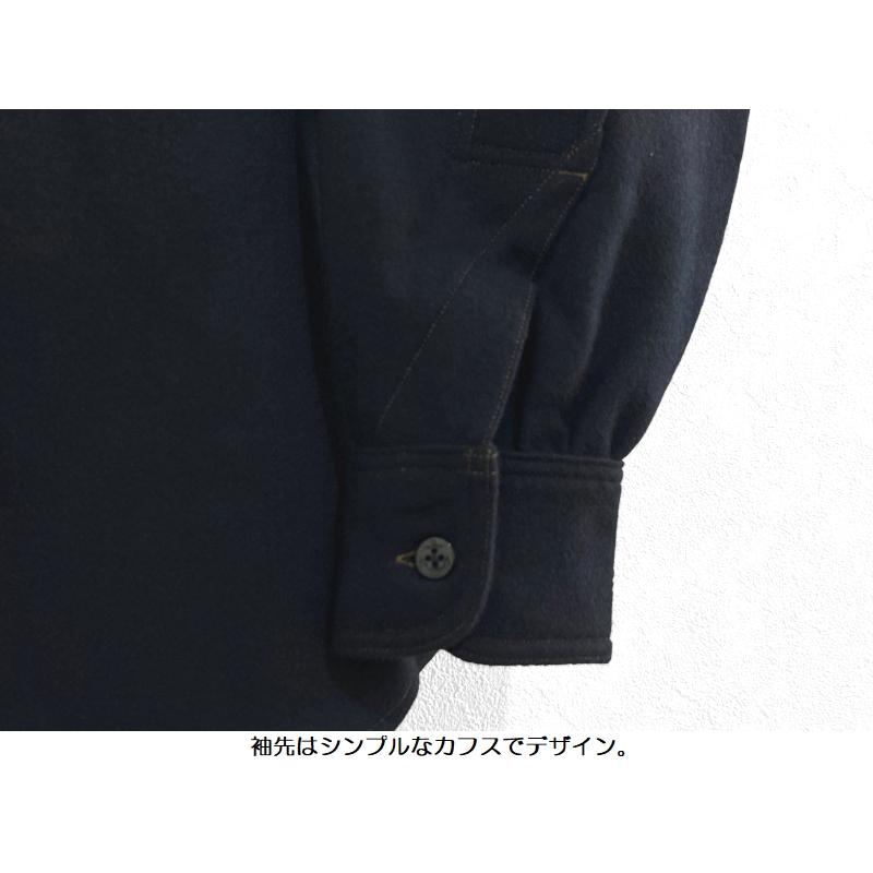 Pherrow's（フェローズ） ウールCPOシャツ Pherrow's EASY NAVY 25W-P
