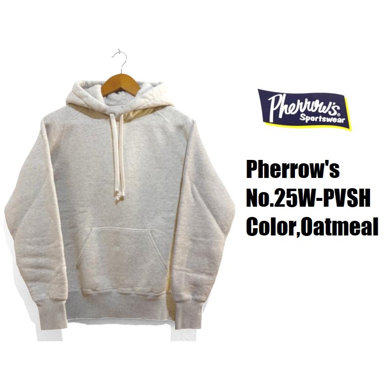 送料込　新品未使用　フェローズ　プルオーバーパーカー　PHERROW'S Pherrow's（フェローズ） スウェットプルオーバーパーカー Pherrow's