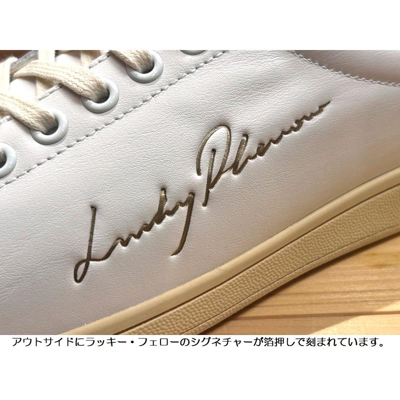 Pherrow's（フェローズ） 'LUCKY PHERROW'スムースレザースニーカー