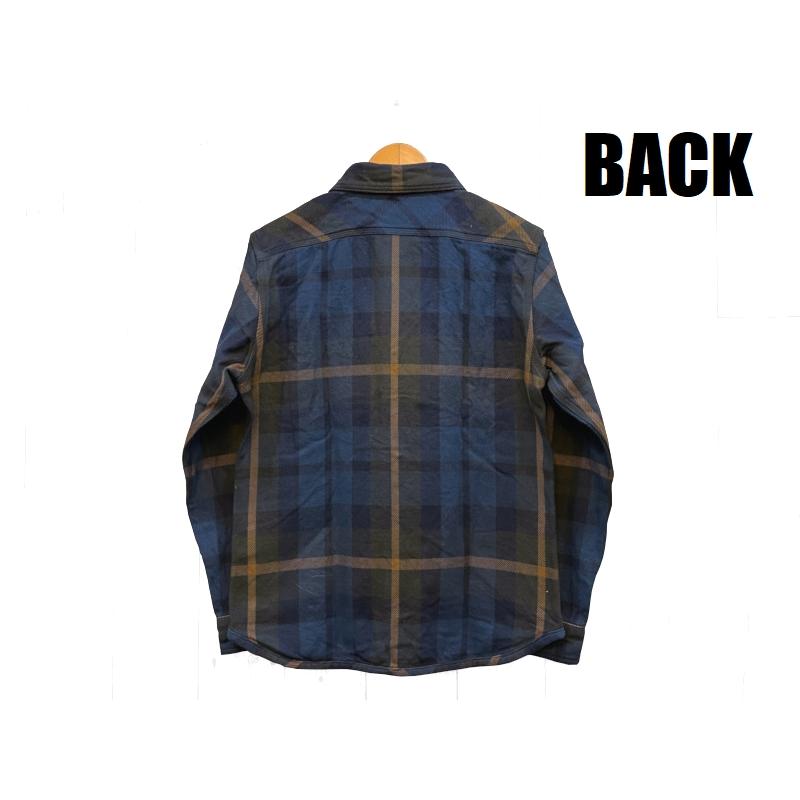 UES（ウエス） エクストラヘビーネルシャツ UES EASY NAVY 502354 長袖