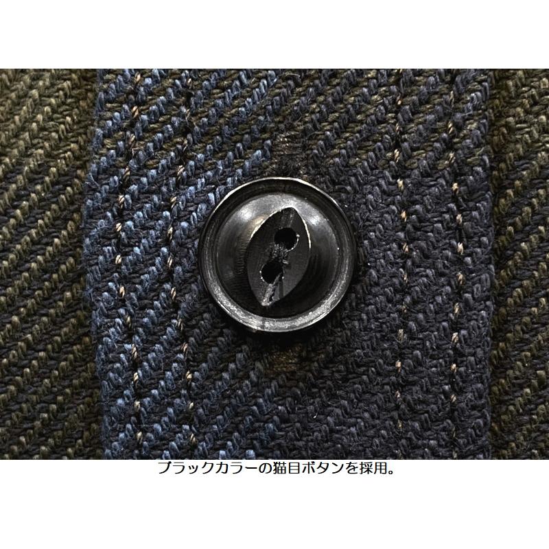 UES（ウエス） エクストラヘビーネルシャツ UES EASY NAVY 502354 長袖