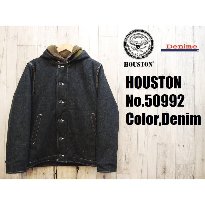 ヒューストン Denimeコラボデニムデッキジャケット HOUSTON ドゥニーム