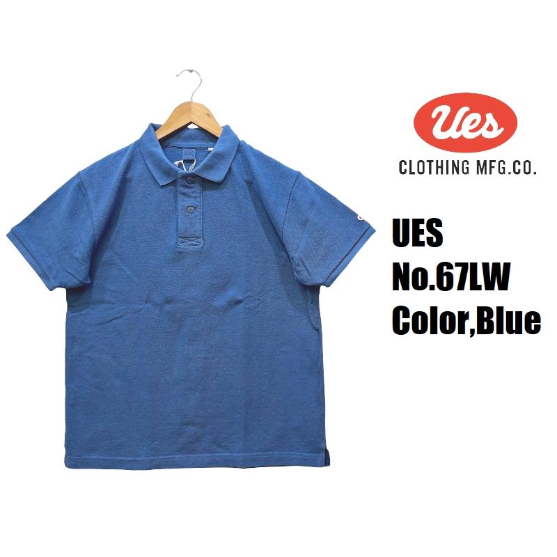 UESポロシャツ7色セット size / 1 UES（ウエス） 吊編み鹿の子ポロシャツ UES EASY NAVY 67LW 半袖 国産