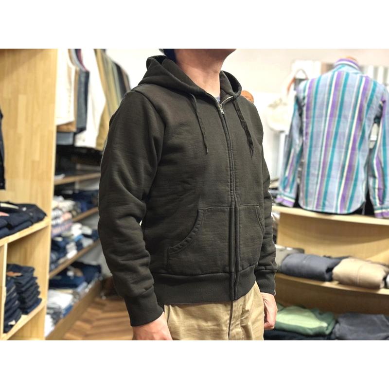 UES（ウエス） スウェットフルジップパーカー UES EASY NAVY 72ZP-RF 