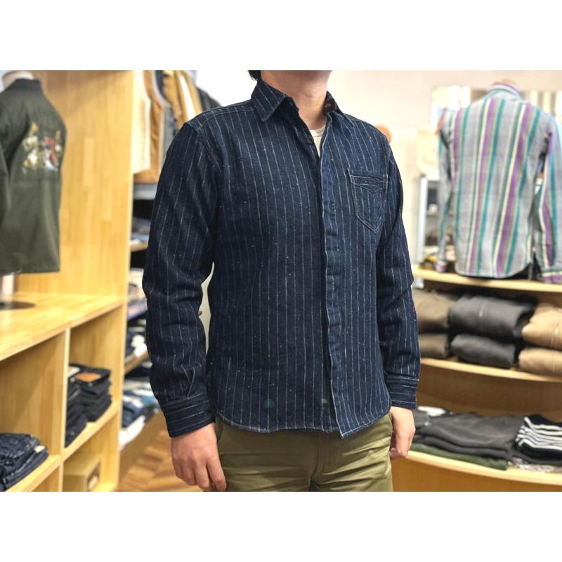 DELUXEWARE（デラックスウエア） デニムネルシャツ DELUXEWARE EASY