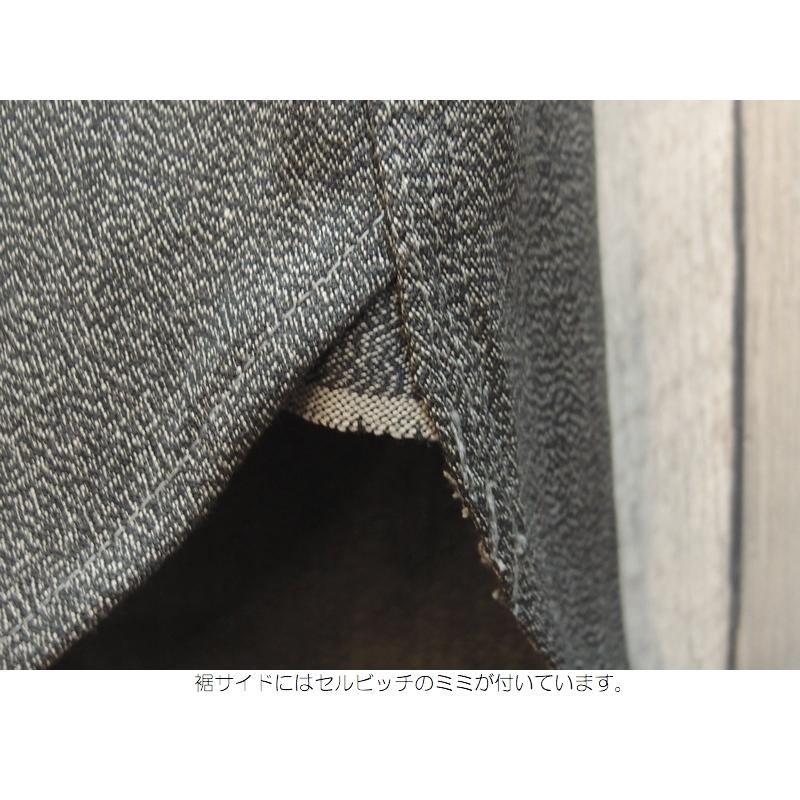 DELUXEWARE（デラックスウエア） 40'Sブラックシャンブレーシャツ