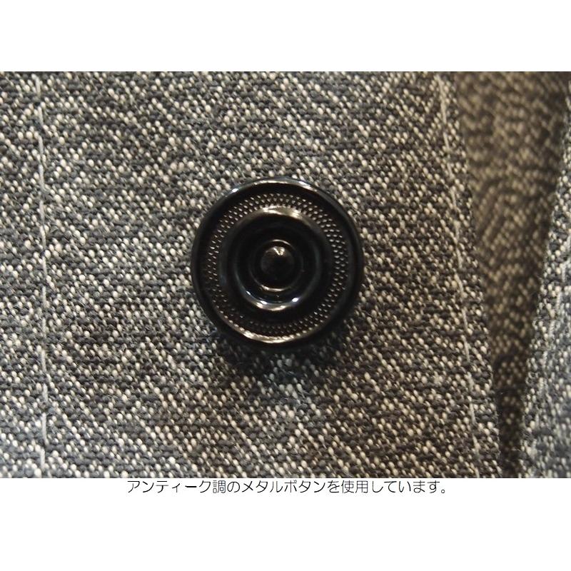 DELUXEWARE（デラックスウエア） 40'Sブラックシャンブレーシャツ