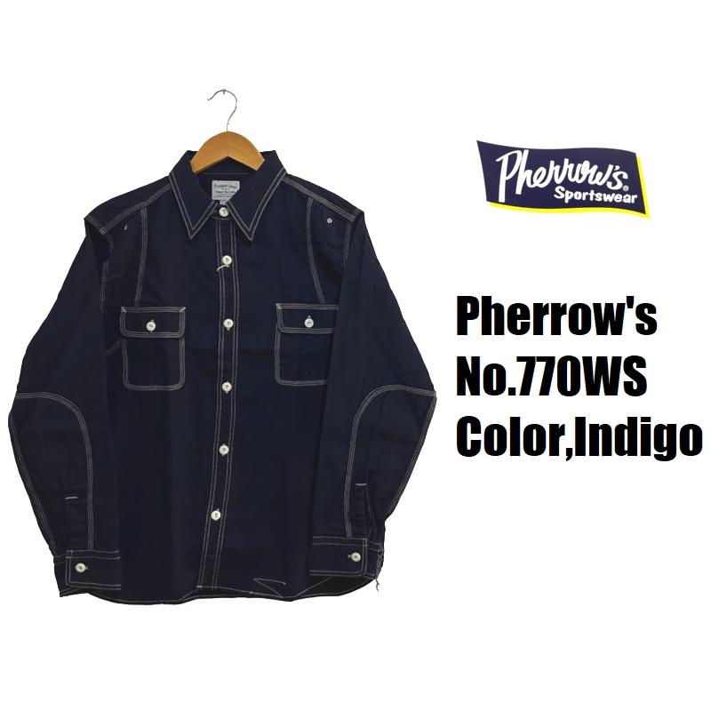 Pherrow's（フェローズ） '40年代モデルワークシャツ Pherrow's EASY