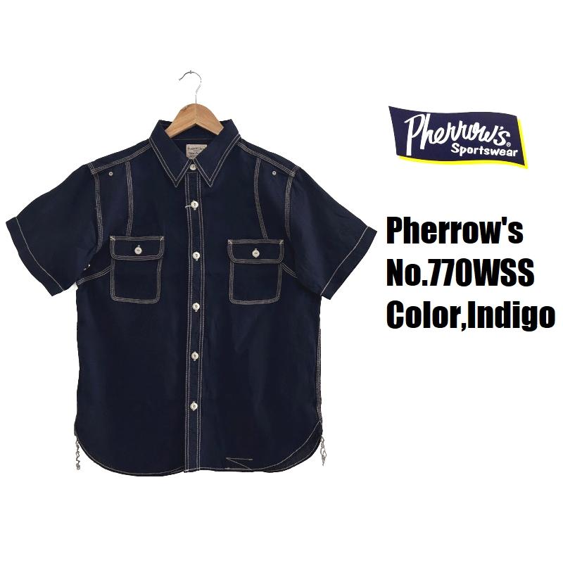 Pherrow's（フェローズ） '40年代モデルワークシャツ Pherrow's 770WSS