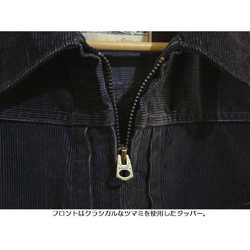 ダリーズ＆コー コーデュロイジャケット DALEE'S＆Co DELUXEWARE デラックスウエア EASY NAVY 81C 国産 日本製 メンズ アメカジ 送料無料の画像