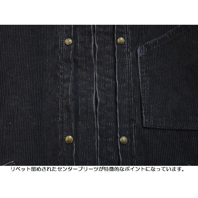 ダリーズ＆コー コーデュロイジャケット DALEE'S＆Co DELUXEWARE デラックスウエア EASY NAVY 81C 国産 日本製 メンズ アメカジ 送料無料の画像