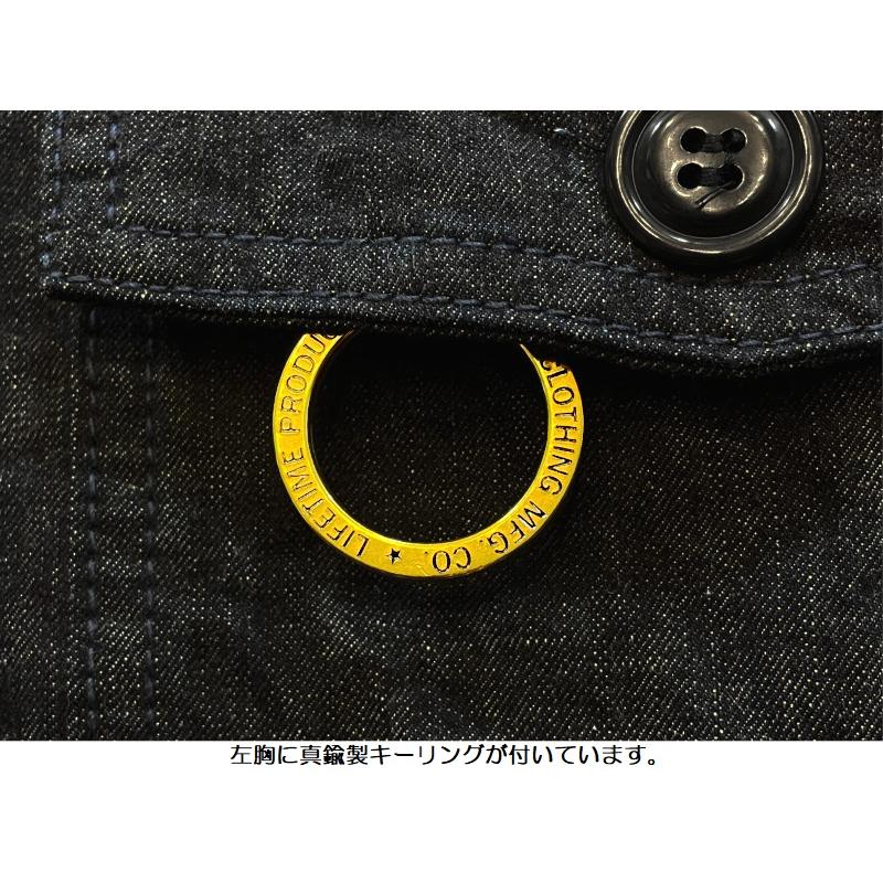 ジャンみ UES ウエス デニムサマーフライトジャケット EASY NAVY 912201