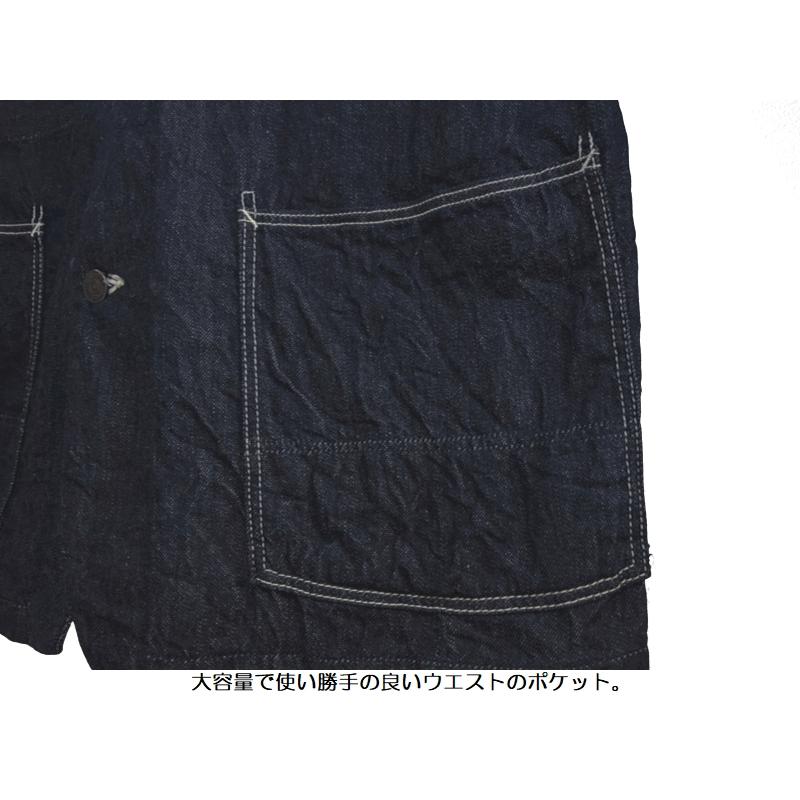 UES（ウエス） デニムレイルロードジャケット UES EASY NAVY 912603