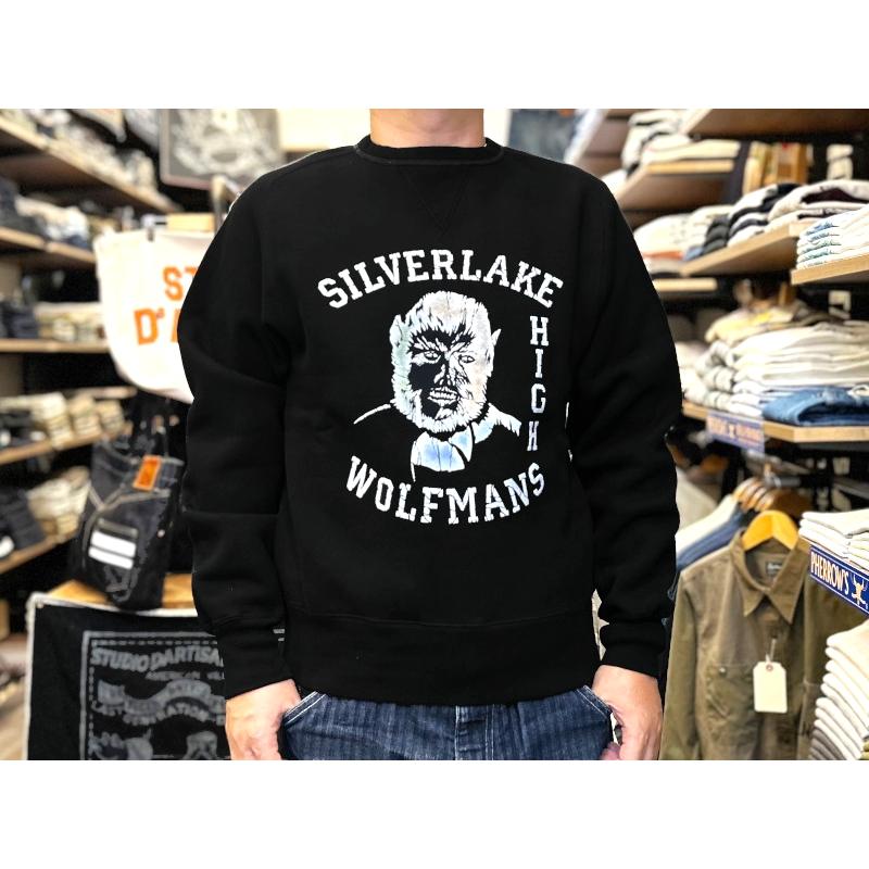 JELADO（ジェラード） 'SILVERLAKE WOLFMANS'クルーネックスウェット