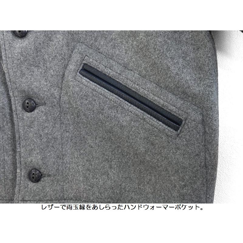 ジェラード 'EagleEye'アワードジャケット JELADO EASY NAVY AB03410A スタジャン メンズ アメカジ 国産 日本製 送料無料の画像