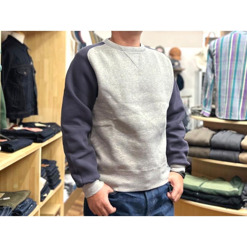 JELADO（ジェラード） 'Champs'2トーンクルーネックスウェット JELADO