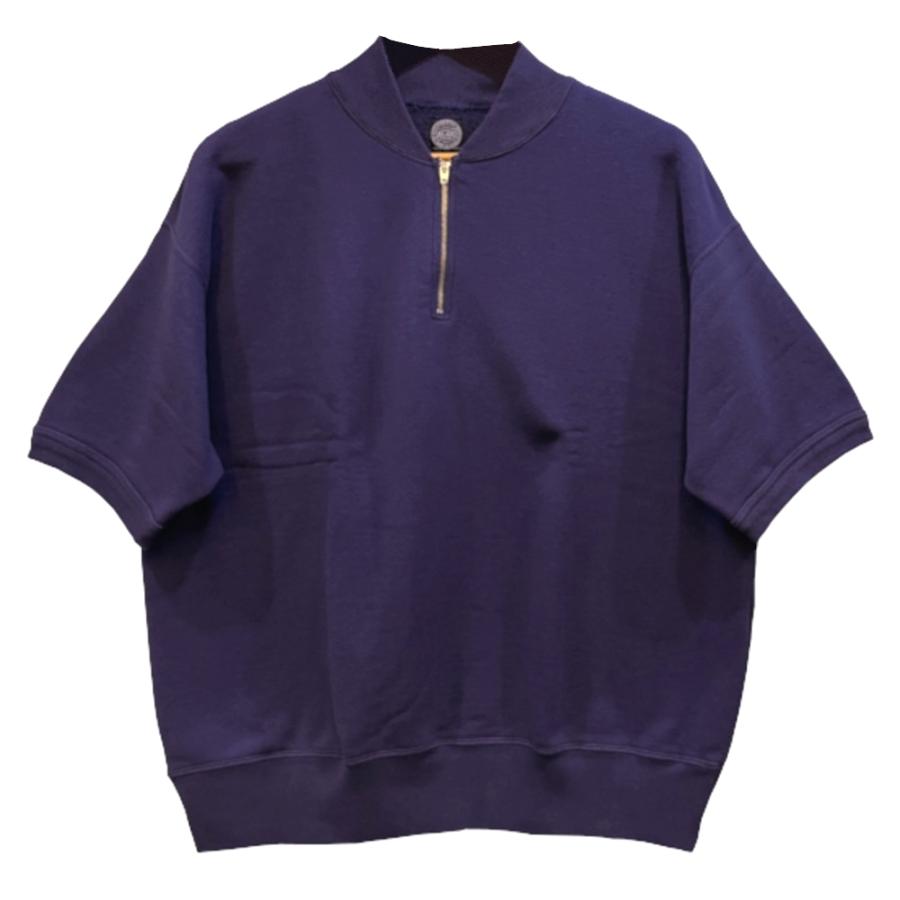 JELADO（ジェラード） 'Deadlift'ハーフジップ半袖スウェット JELADO