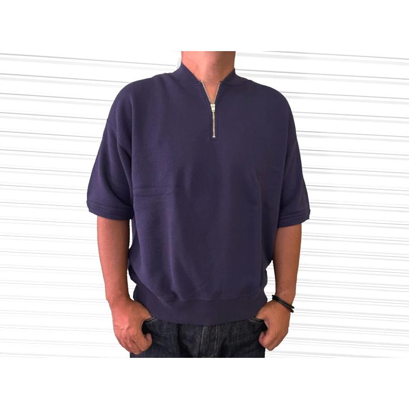 JELADO（ジェラード） 'Deadlift'ハーフジップ半袖スウェット JELADO