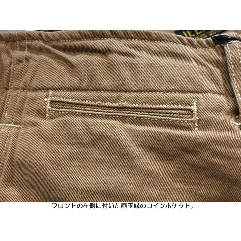 JELADO（ジェラード） '41Khaki'チノトラウザー ステンシル ラスト