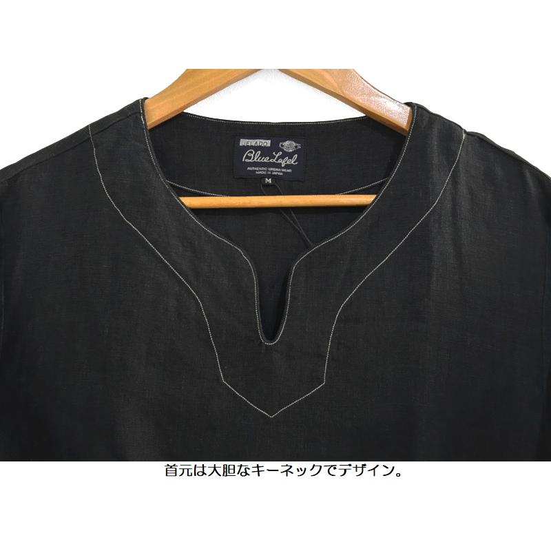 JELADO（ジェラード） リネンスリーピングシャツ JELADO EASY NAVY
