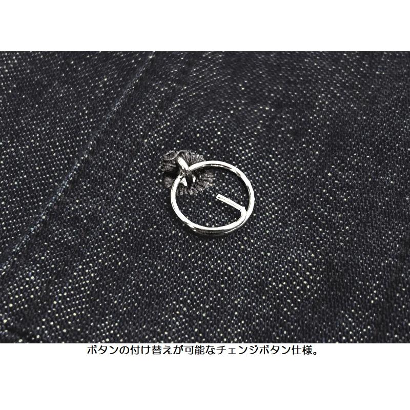 ジェラード 'U.S.Navy'ダンガリージャンパー JELADO CT12316 デニム ジャケット 青タグ AGE OF LONGING ラストリゾート メンズ アメカジ 国産 日本製の画像